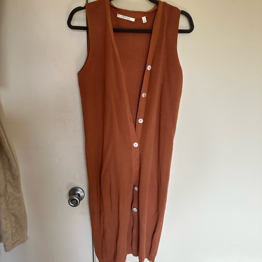 NWOT Calf-length Cardigan